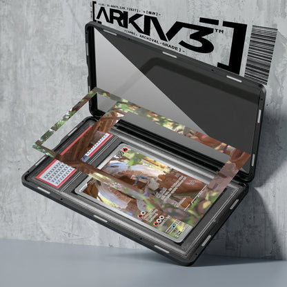 ARKIV3 PSA graded exploded mockup