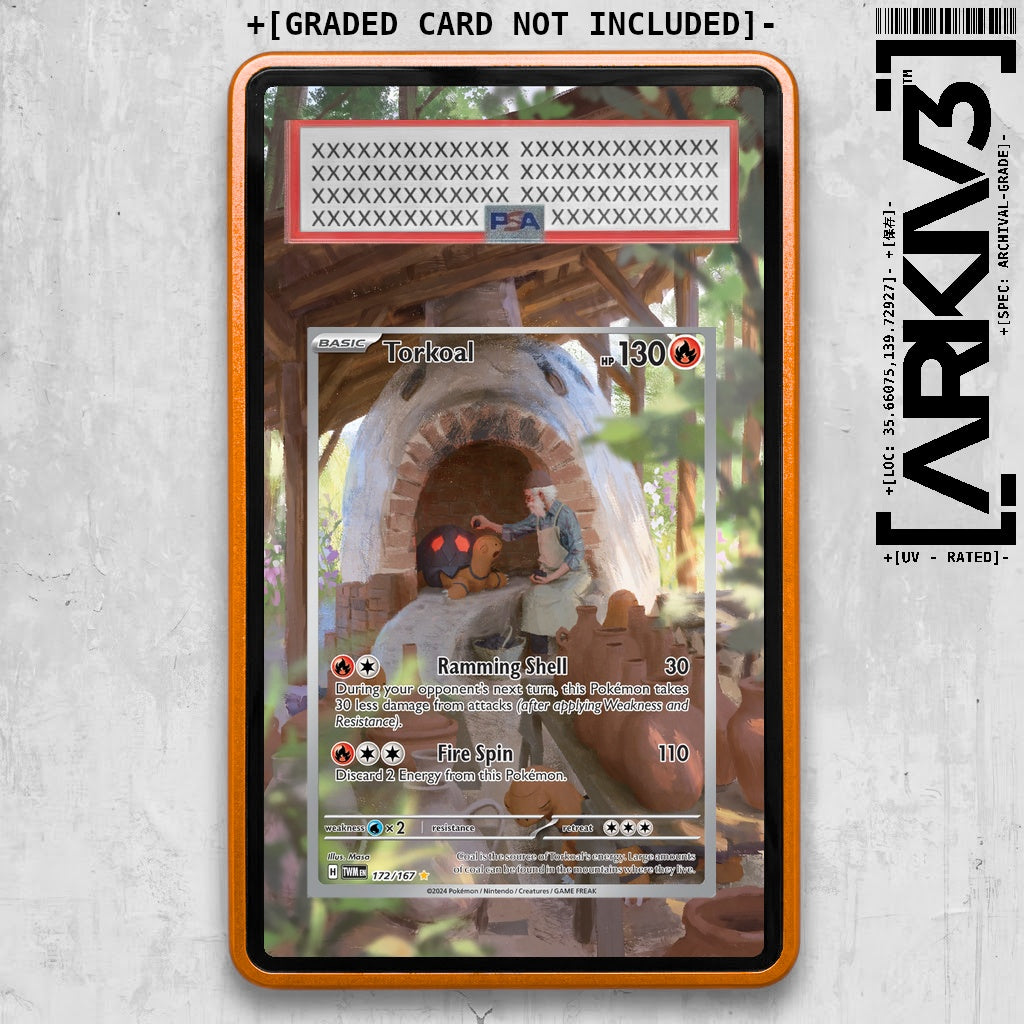 ARKIV3 PSA graded front - Orange