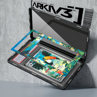 ARKIV3 PSA graded exploded mockup