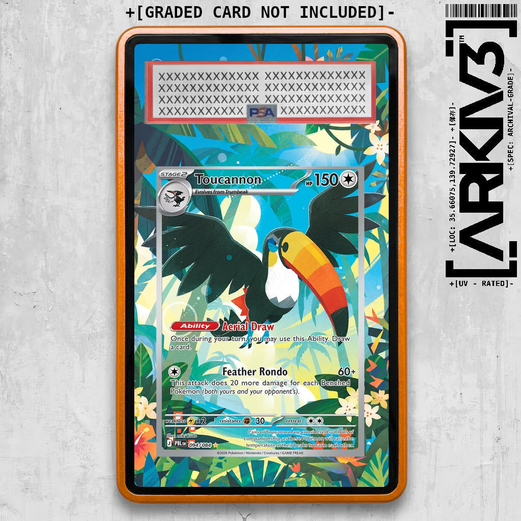ARKIV3 PSA graded front - Orange