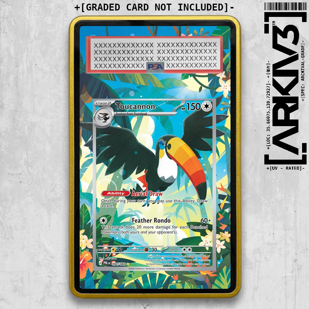 ARKIV3 PSA graded front - Yellow