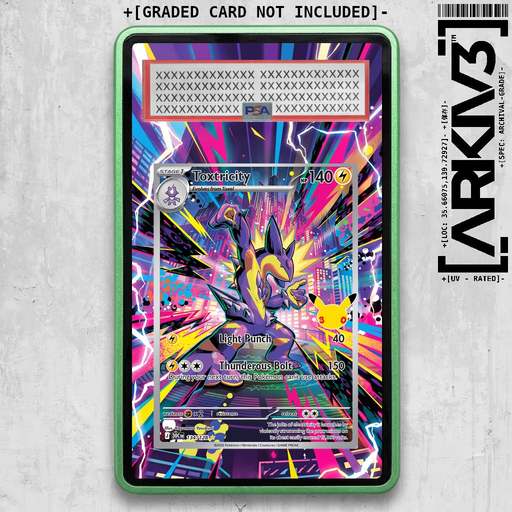 ARKIV3 PSA graded front - Green