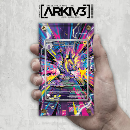 [UNIT: 134/128] // Toxtricity Extended Art Display Case - Raw