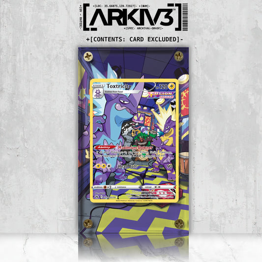 [UNIT: GG09/70] // Toxtricity Extended Art Display Case - Raw