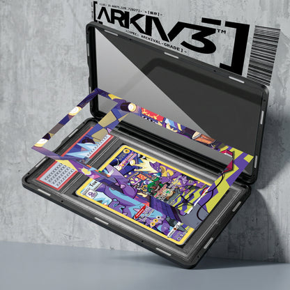 ARKIV3 PSA graded exploded mockup