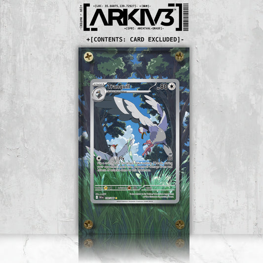 [UNIT: 149/86] // Tranquill Extended Art Display Case - Raw