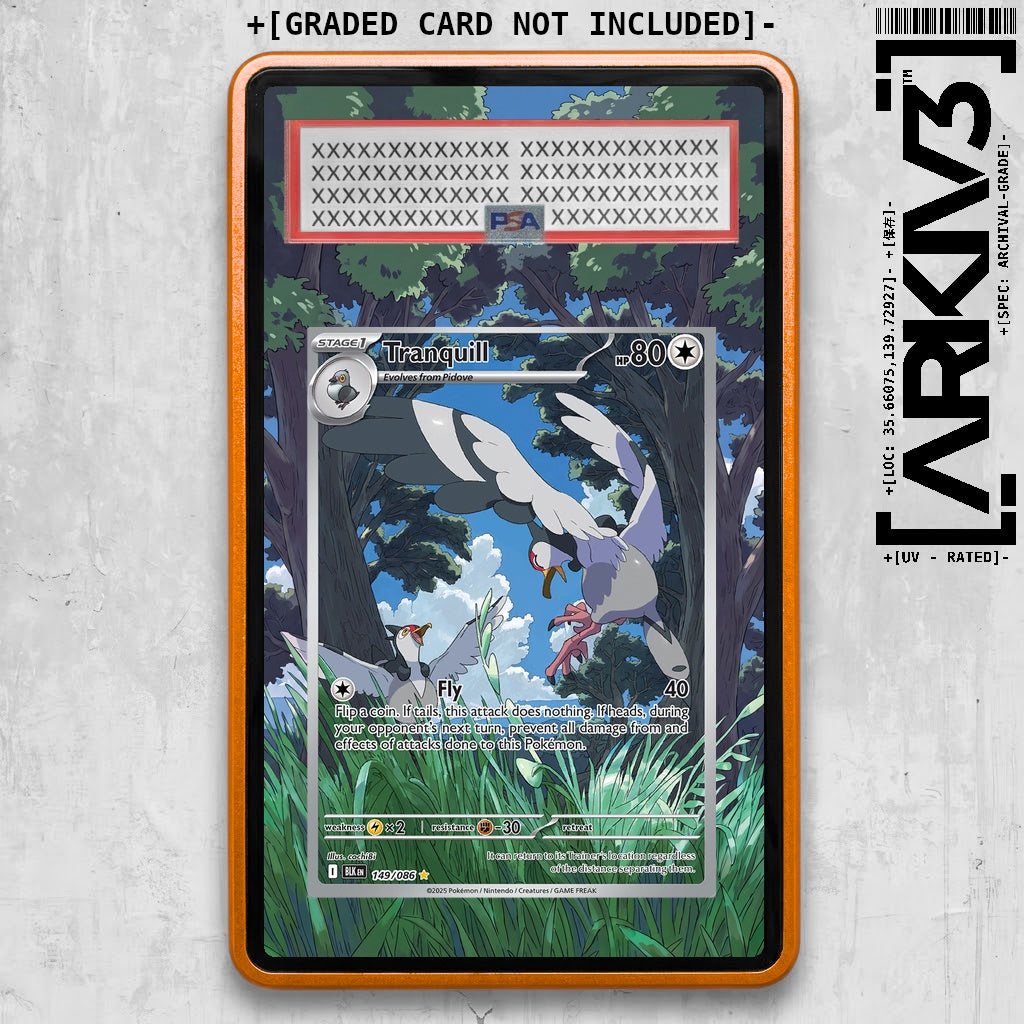 ARKIV3 PSA graded front - Orange