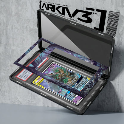 ARKIV3 PSA graded exploded mockup