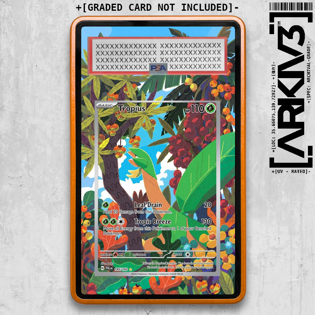 ARKIV3 PSA graded front - Orange