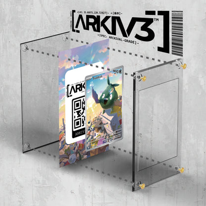[UNIT: 140/86] // Trubbish Extended Art Display Case - Raw
