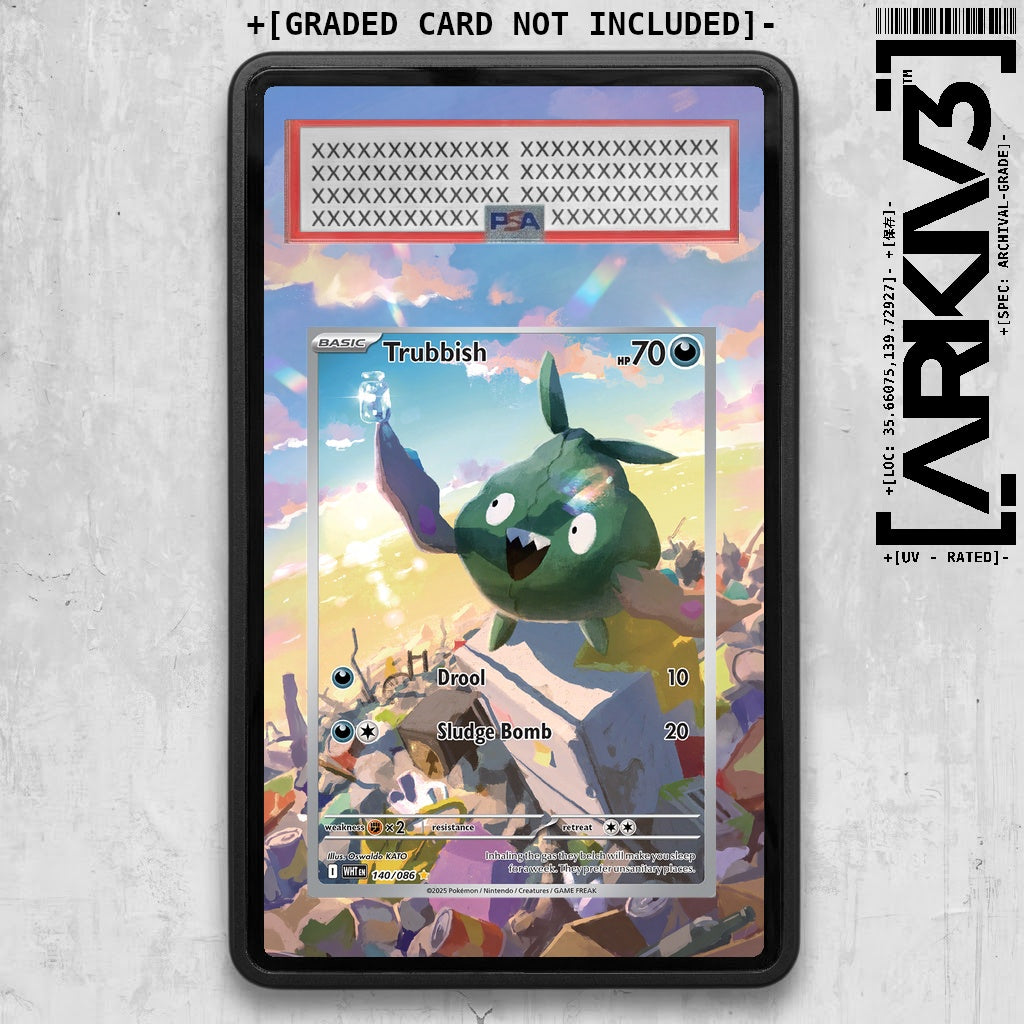 ARKIV3 PSA graded front - Black