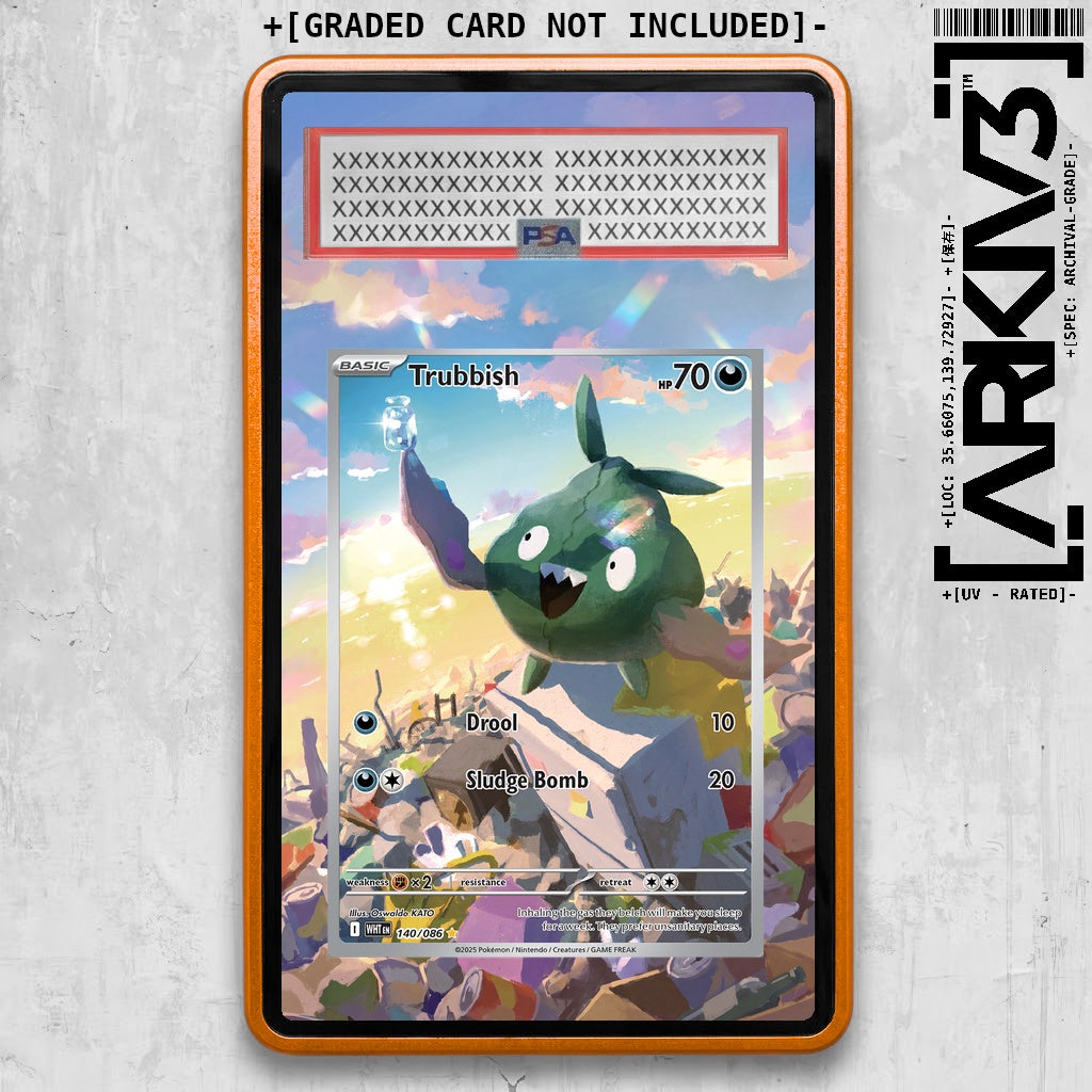 ARKIV3 PSA graded front - Orange