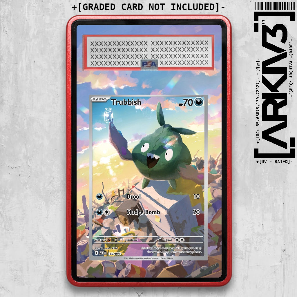 ARKIV3 PSA graded front - Red