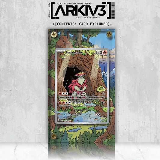 [UNIT: 146/142] // Turtonator Extended Art Display Case - Raw