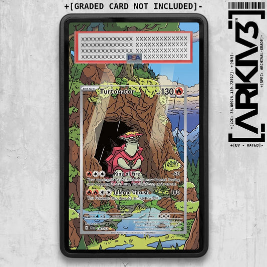 ARKIV3 PSA graded front - Black