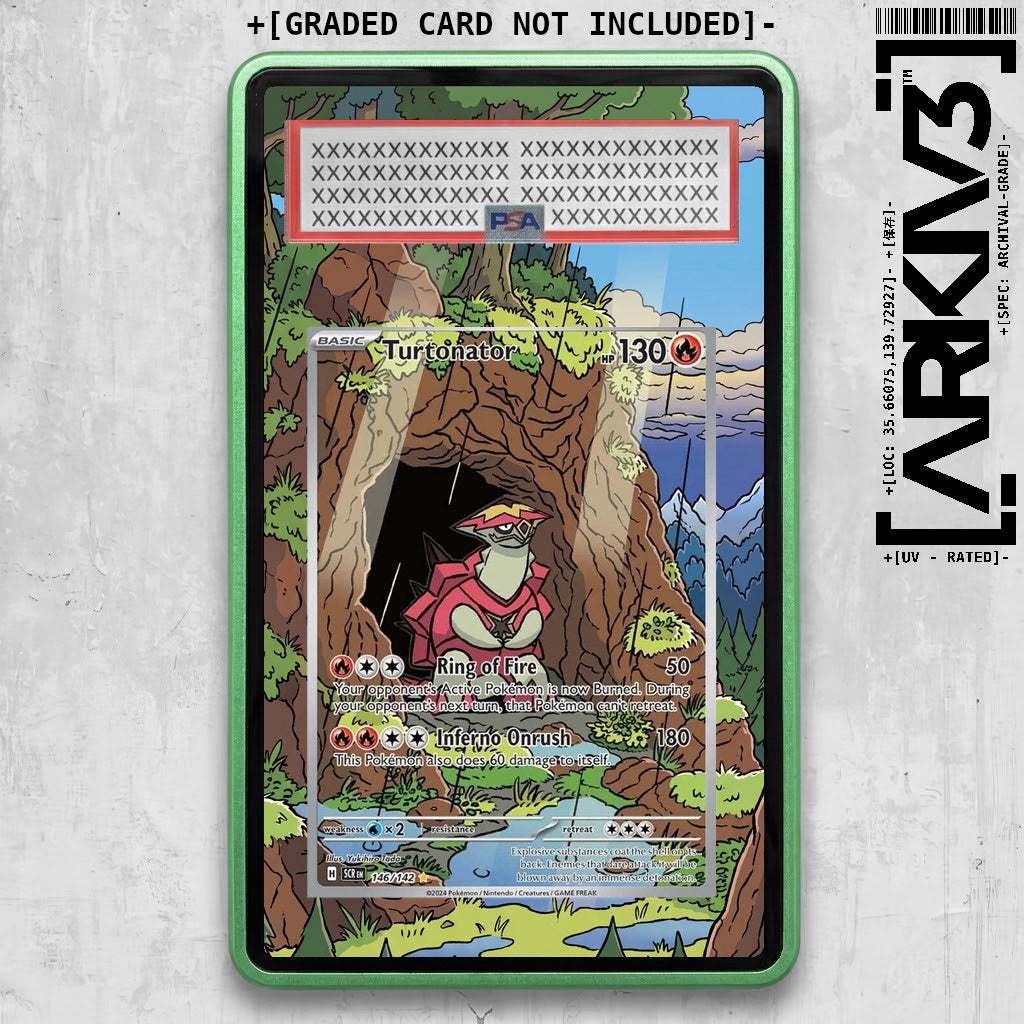 ARKIV3 PSA graded front - Green