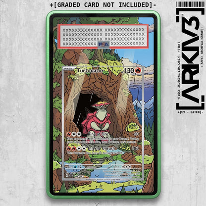 ARKIV3 PSA graded front - Green
