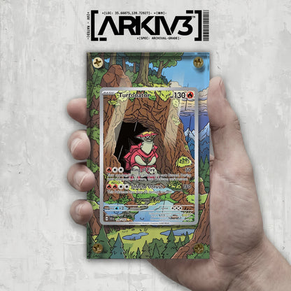 [UNIT: 146/142] // Turtonator Extended Art Display Case - Raw