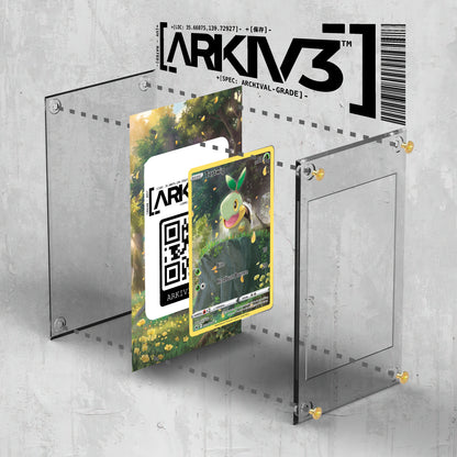 [UNIT: GG31/70] // Turtwig Extended Art Display Case - Raw