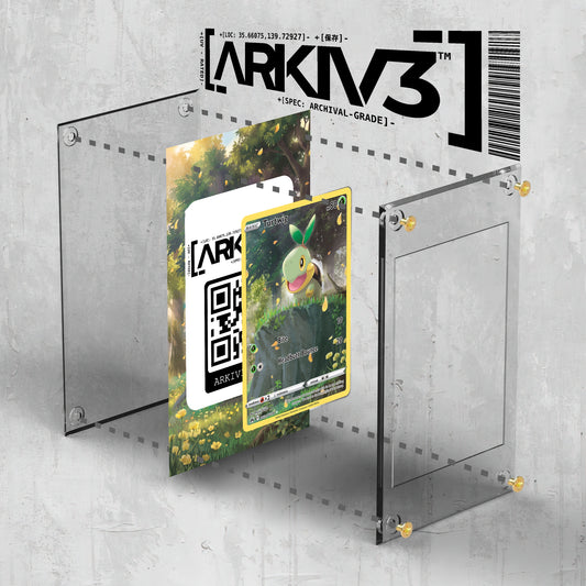 [UNIT: GG31/70] // Turtwig Extended Art Display Case - Raw
