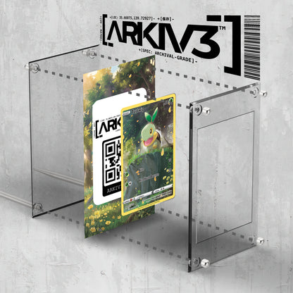 [UNIT: GG31/70] // Turtwig Extended Art Display Case - Raw