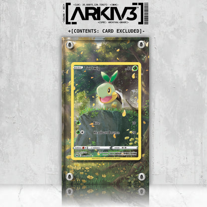 [UNIT: GG31/70] // Turtwig Extended Art Display Case - Raw