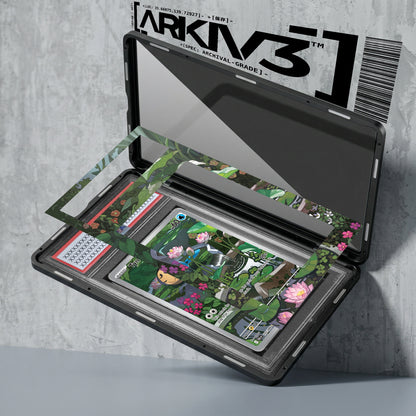 ARKIV3 PSA graded exploded mockup