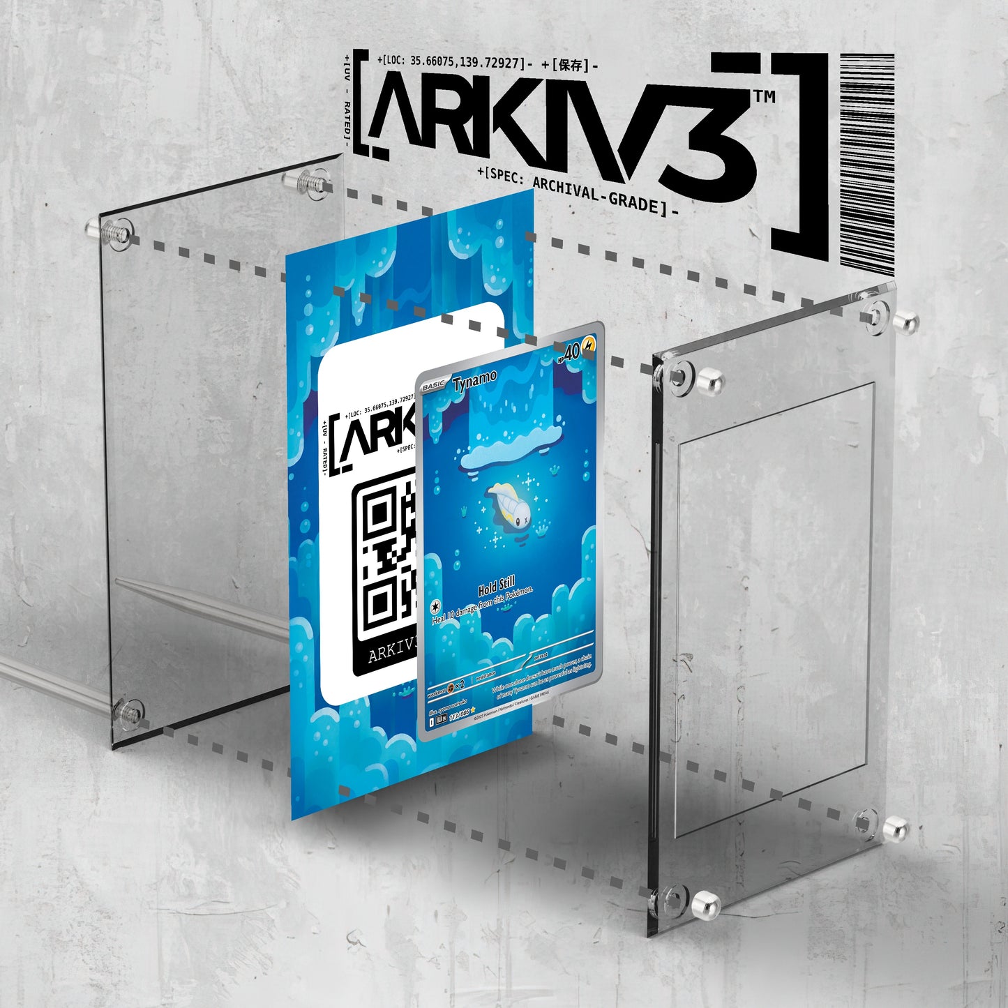 [UNIT: 113/86] // Tynamo Extended Art Display Case - Raw