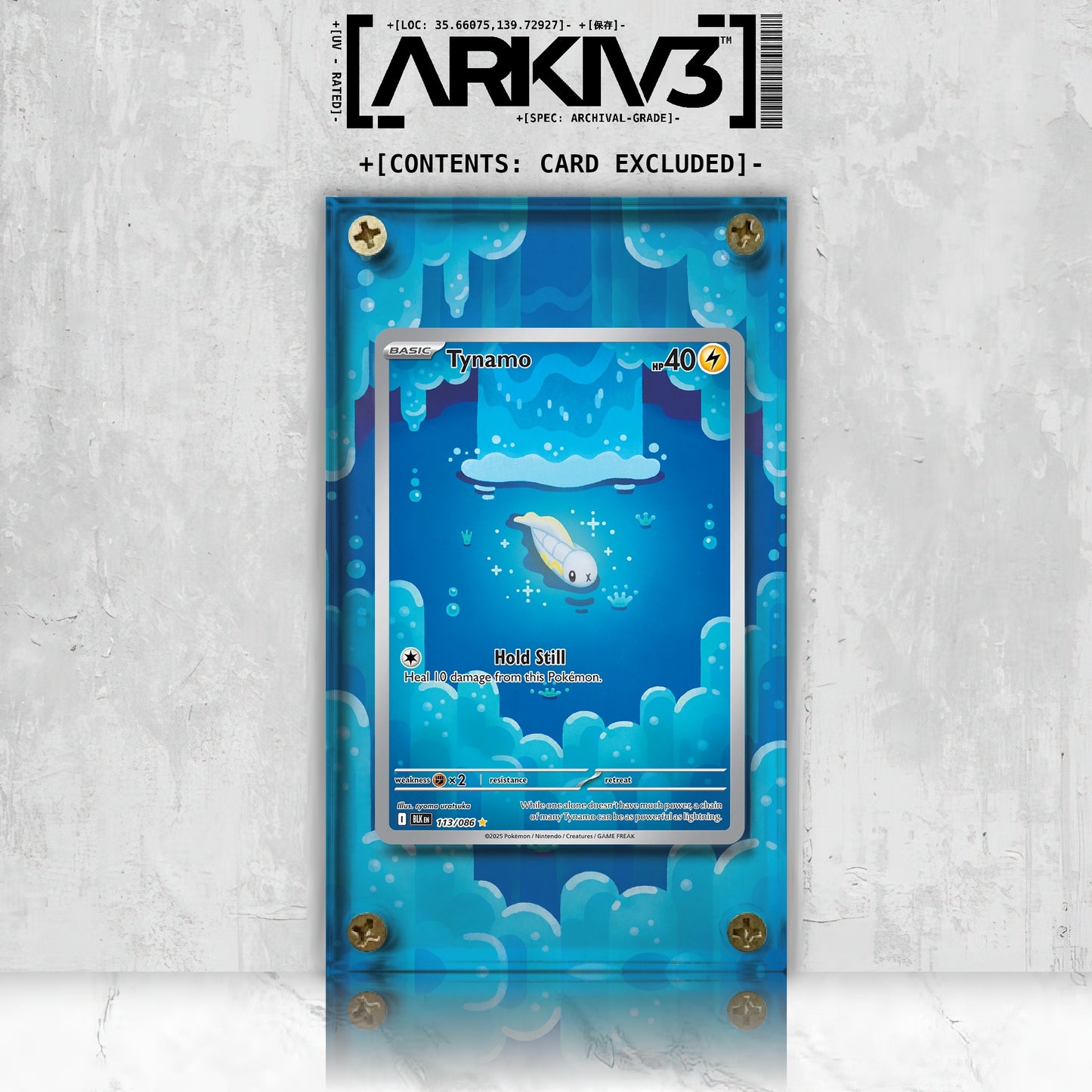 [UNIT: 113/86] // Tynamo Extended Art Display Case - Raw