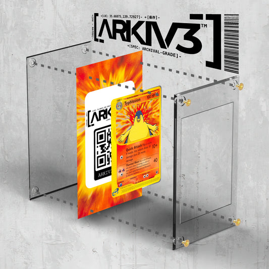 [UNIT: 64/165] // Typhlosion Extended Art Display Case - Raw