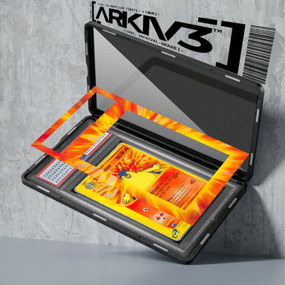 ARKIV3 PSA graded exploded mockup