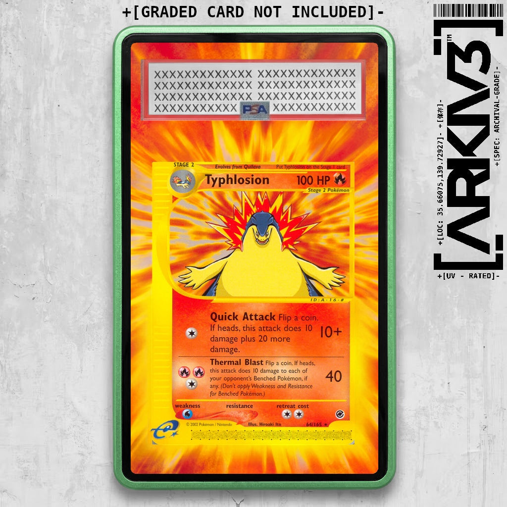 ARKIV3 PSA graded front - Green