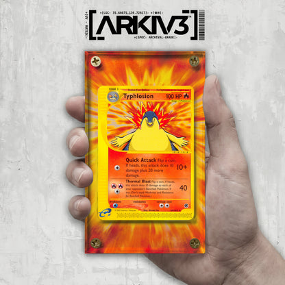 [UNIT: 64/165] // Typhlosion Extended Art Display Case - Raw