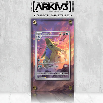[UNIT: 222/193] // Tyranitar Extended Art Display Case - Raw