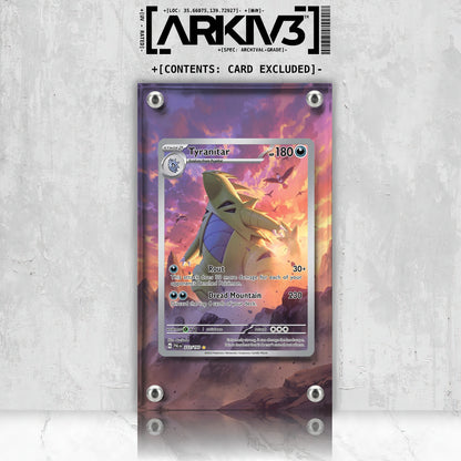 [UNIT: 222/193] // Tyranitar Extended Art Display Case - Raw