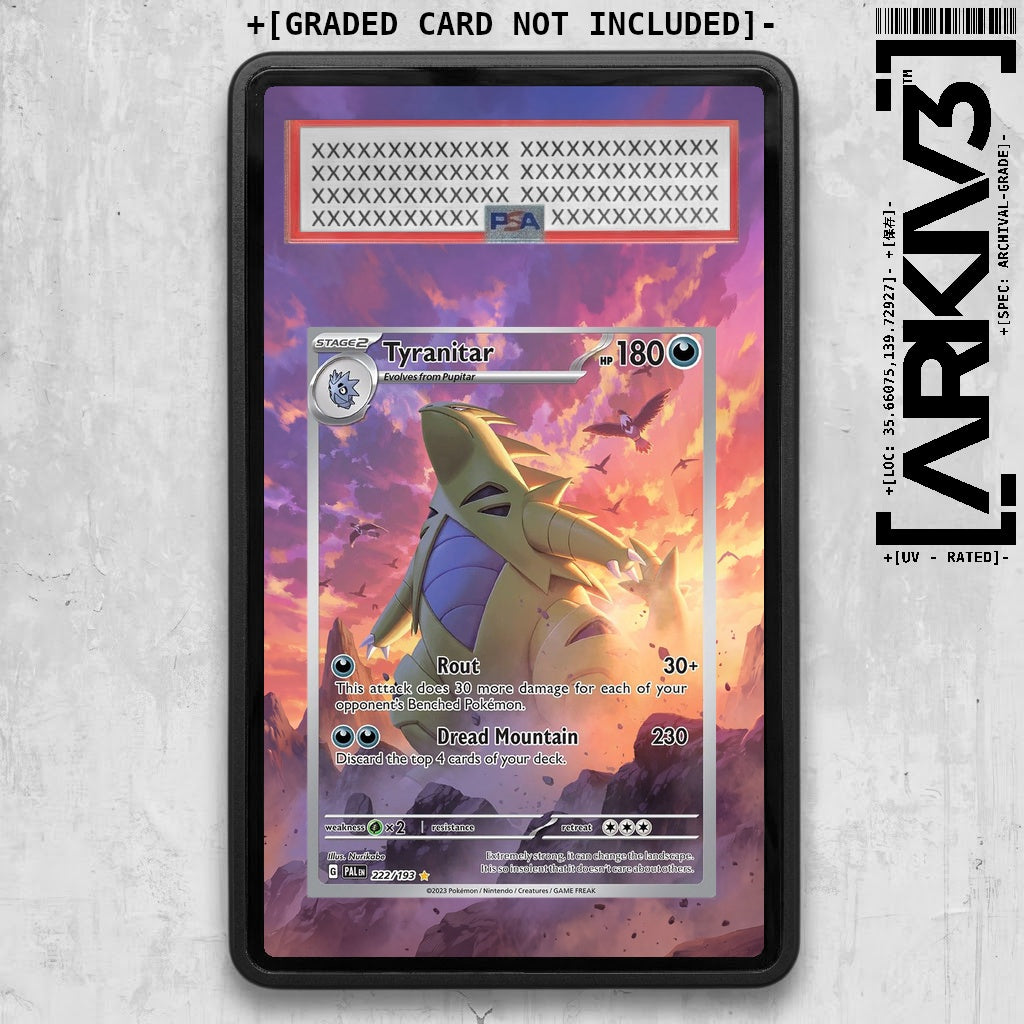 ARKIV3 PSA graded front - Black