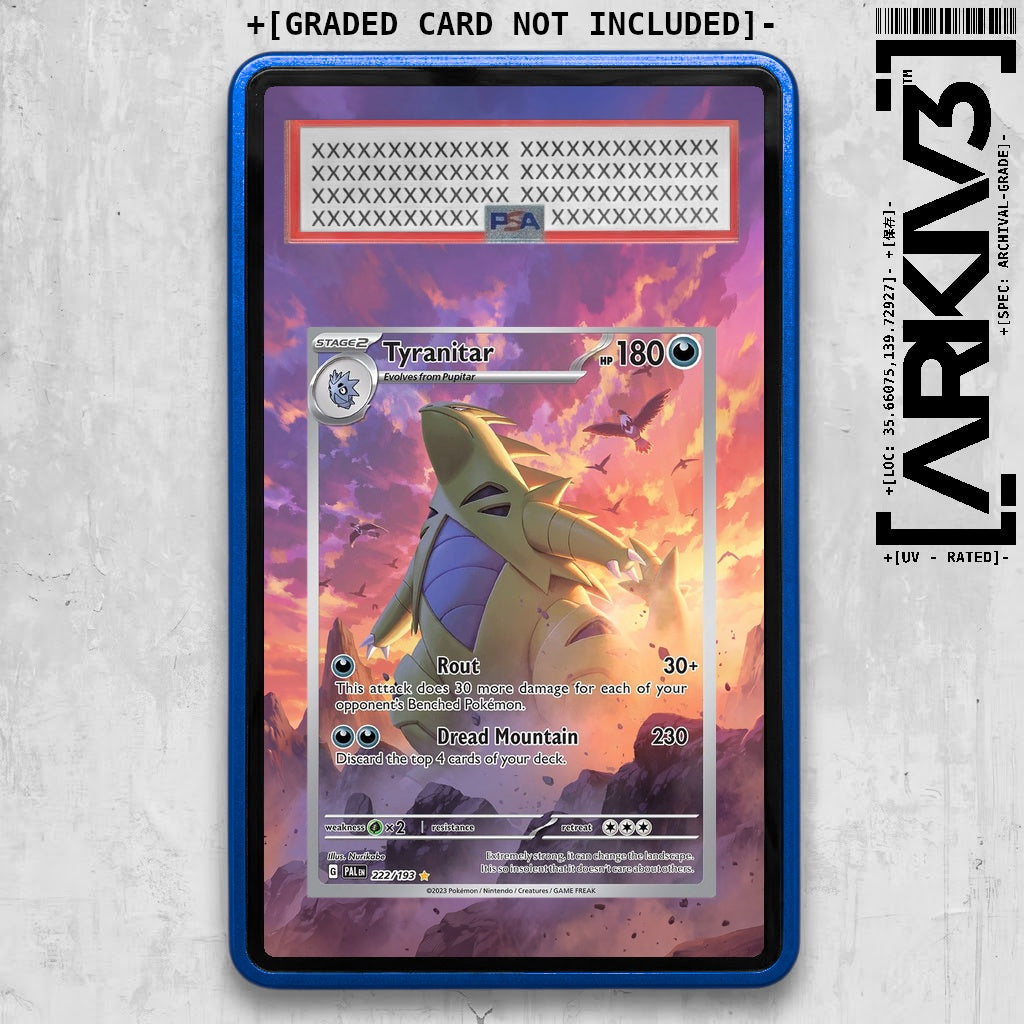 ARKIV3 PSA graded front - Blue
