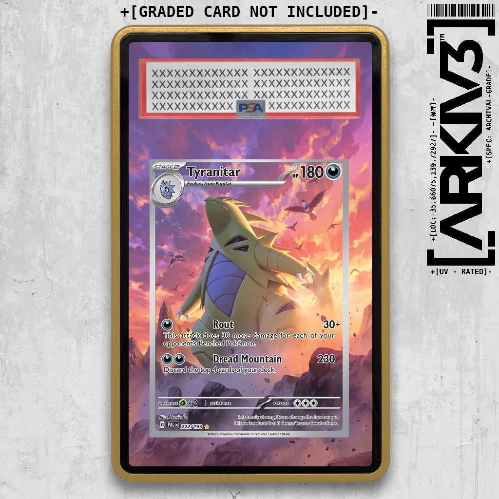 ARKIV3 PSA graded front - Gold
