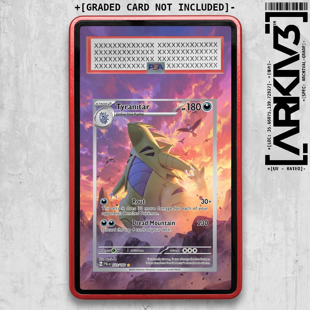 ARKIV3 PSA graded front - Red