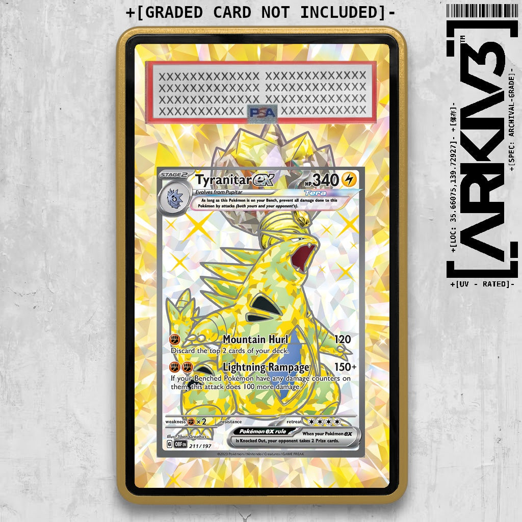 ARKIV3 PSA graded front - Gold