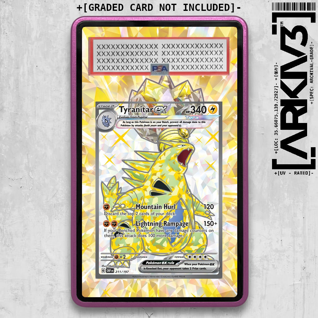 ARKIV3 PSA graded front - Purple