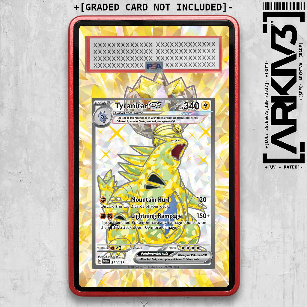 ARKIV3 PSA graded front - Red