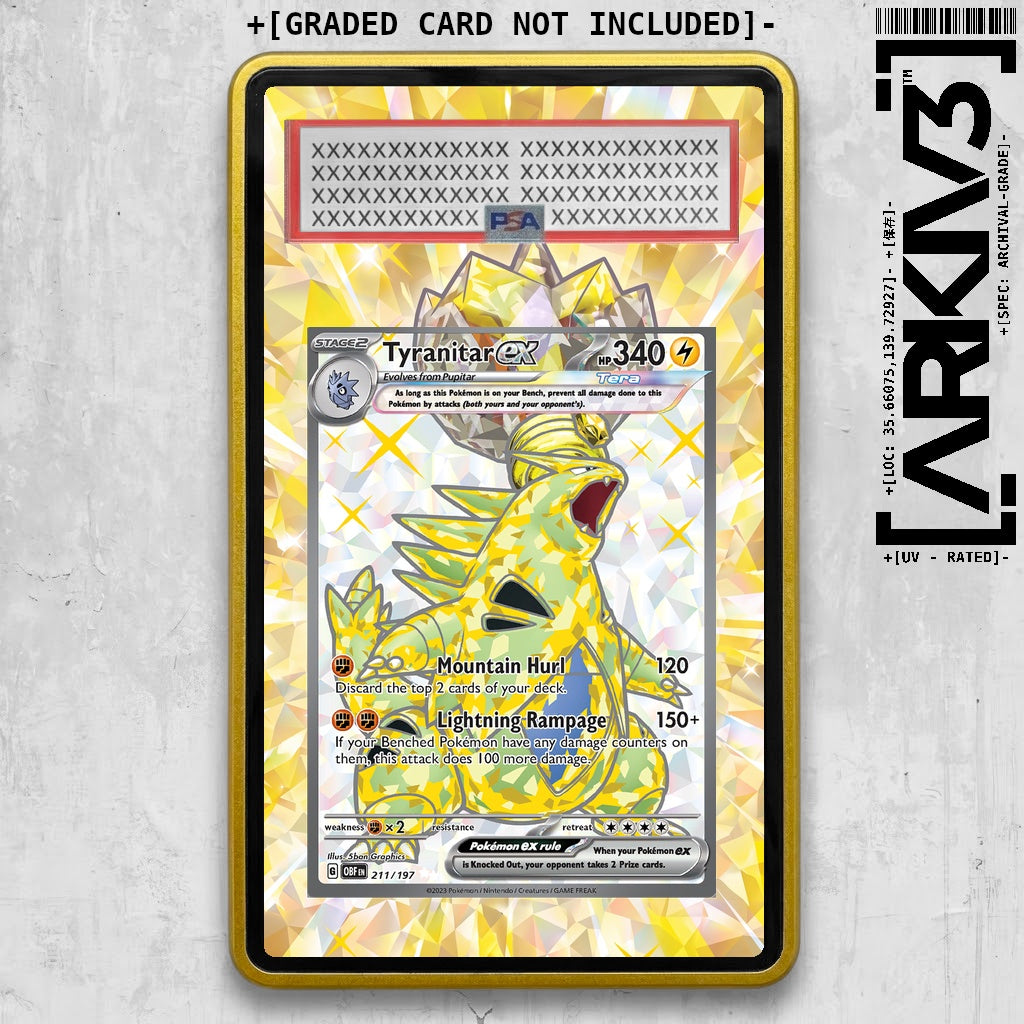 ARKIV3 PSA graded front - Yellow
