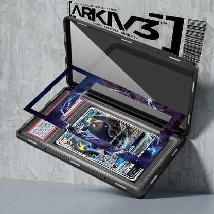 ARKIV3 PSA graded exploded mockup