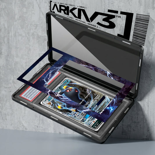 ARKIV3 PSA graded exploded mockup