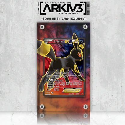 [UNIT: 119/124] // Umbreon EX Extended Art Display Case - Raw