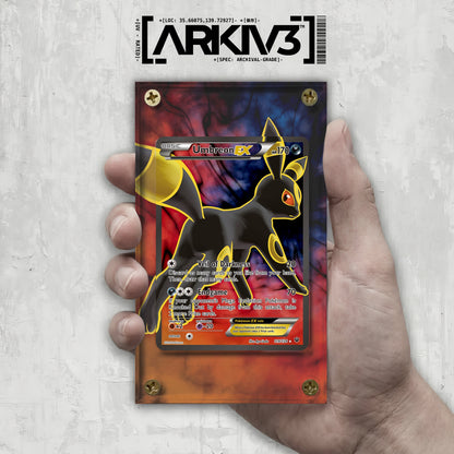 [UNIT: 119/124] // Umbreon EX Extended Art Display Case - Raw