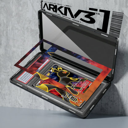 ARKIV3 PSA graded exploded mockup