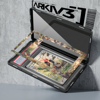 ARKIV3 PSA graded exploded mockup