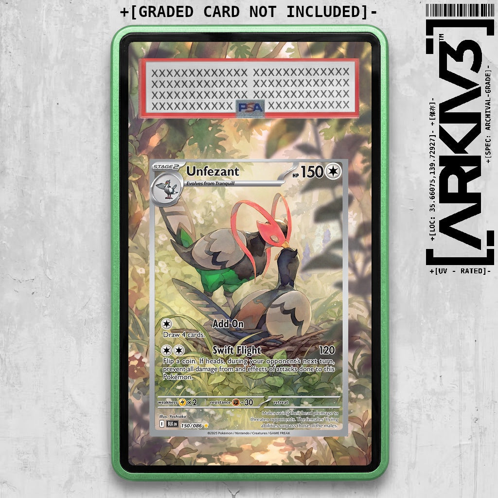 ARKIV3 PSA graded front - Green